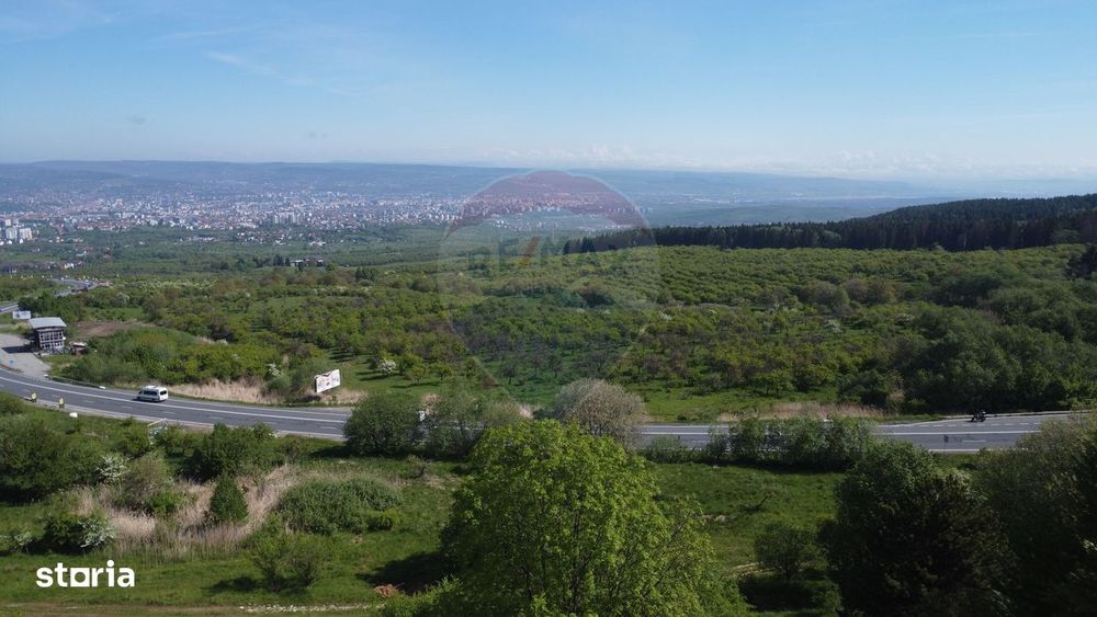 Teren cu panoramă spre Cluj 814 mp Feleacu