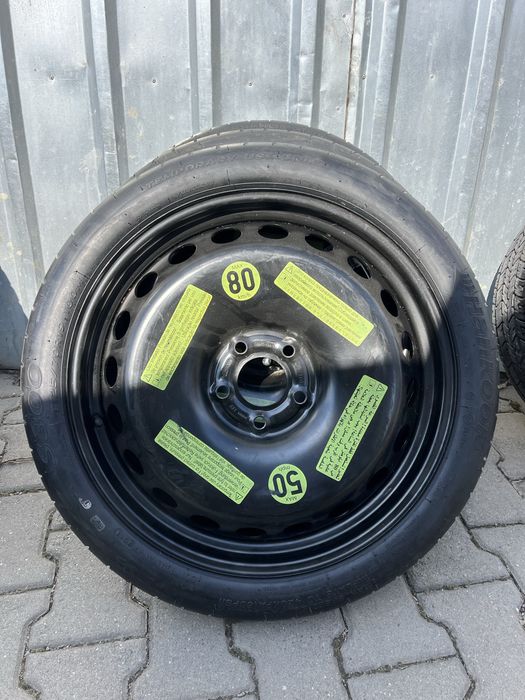 Roata rezerva Slim Ingusta! 5x112mm, dimensiunea 125/70 R19, Audi A4 A5 A6 A7 A8 Mercedes