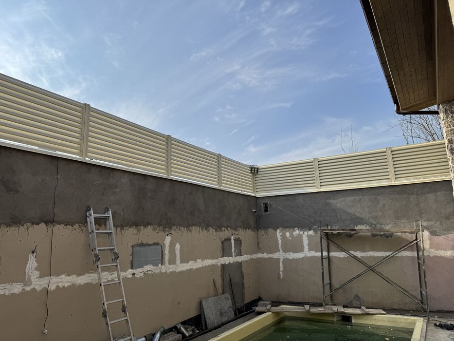 Жалюзи Jalyuzi металлические ограждения забор