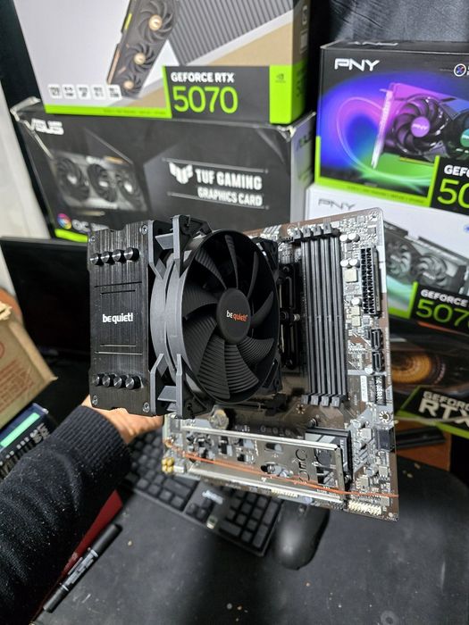 Core i5 12400F B760m Bequiet pure rock 2