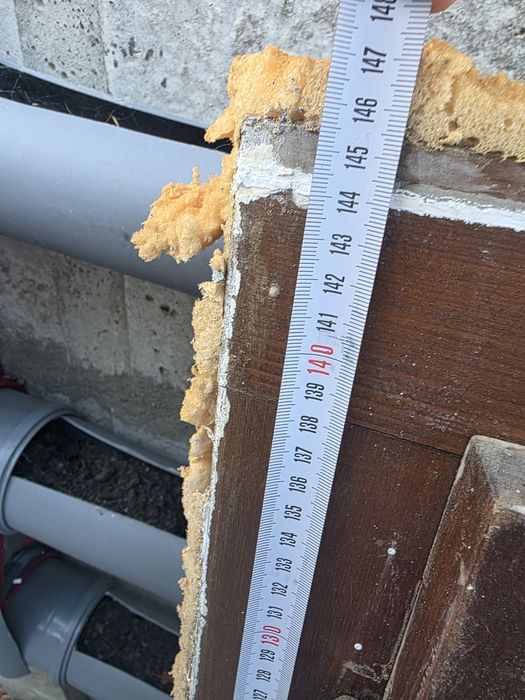 Fereastra in 2 canaturi, din lemn si  geam termopan 130x145
