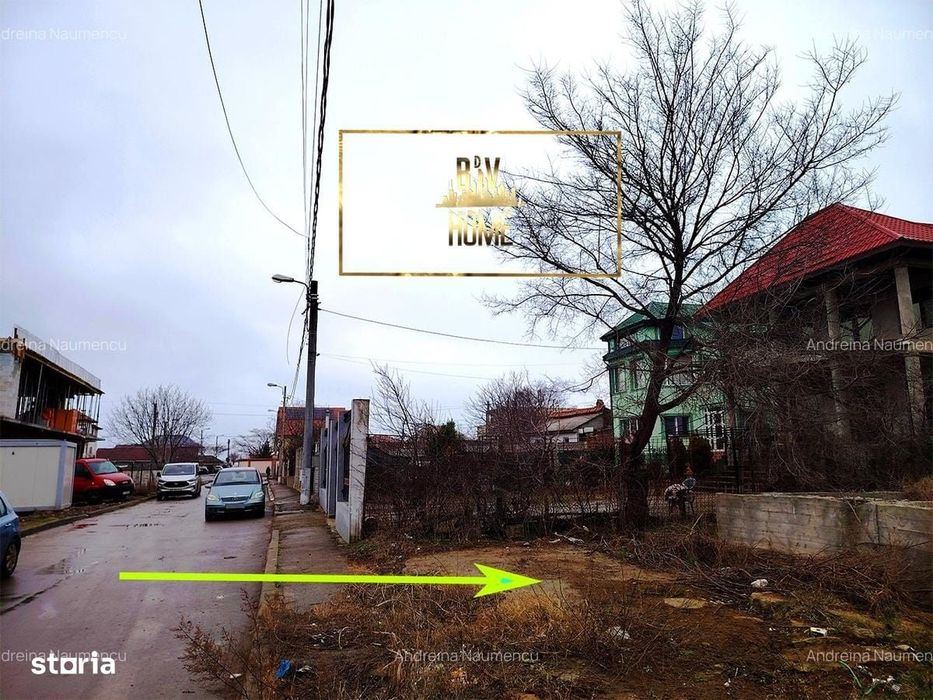 Teren cu fundatie Palazu Mare Valea Morii