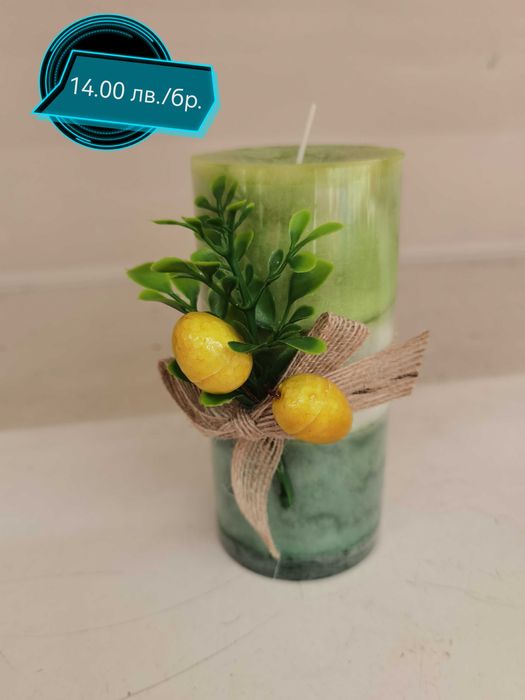 Свещи с интересни форми.