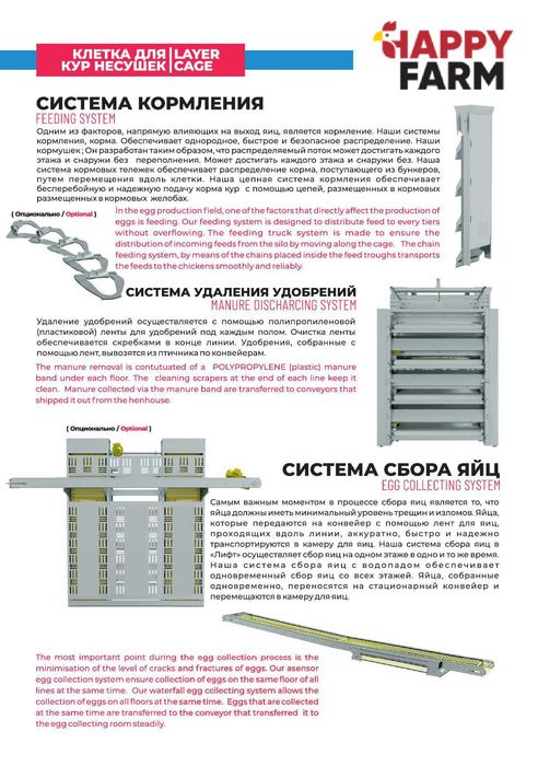 Клетка для кур несушек