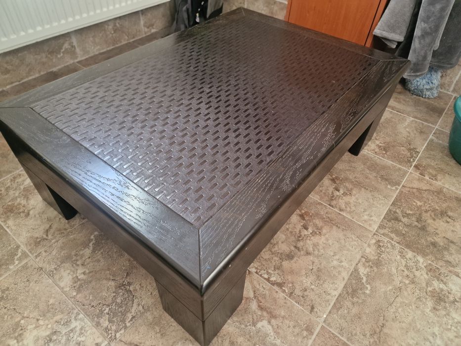 Măsuța cafea lemn masiv 100/70cm