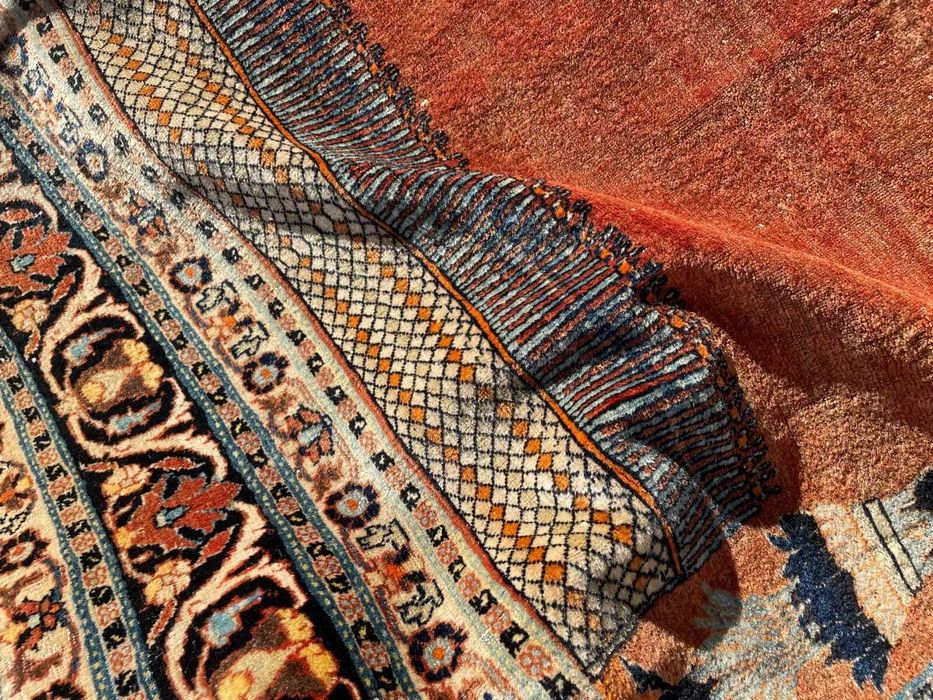 luxos covor vechi rugaciune persan Tabriz Haji Jalili manual iranian