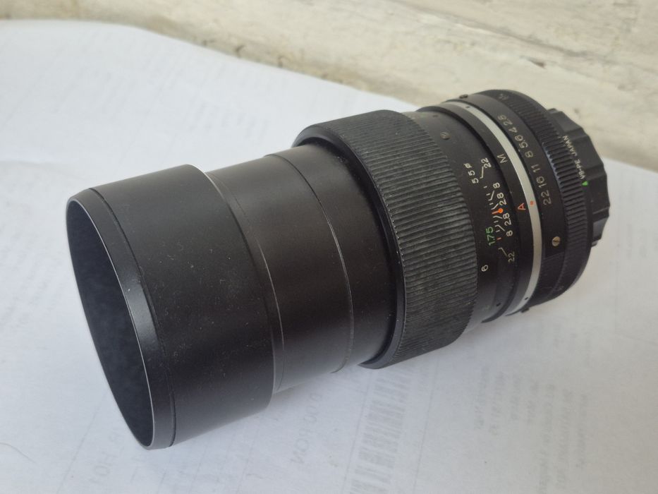 Obiectiv foto 135 mm filet m42