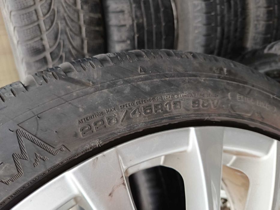 Jante Roti Mercedes CLA Cauciucuri Iarna 225 45 18