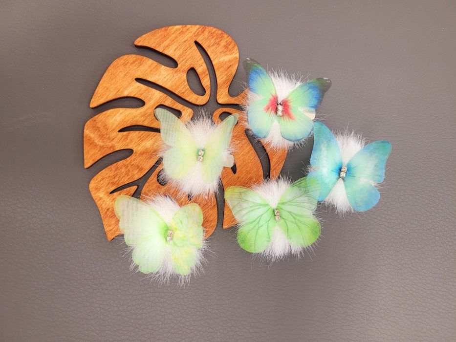 Зажимы бабочки ручная работа