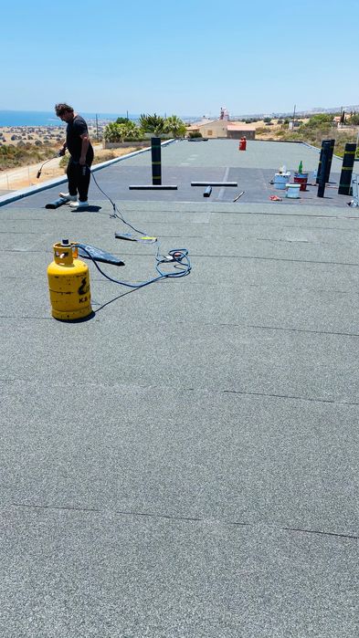 Хидро изолации на плоски покриви