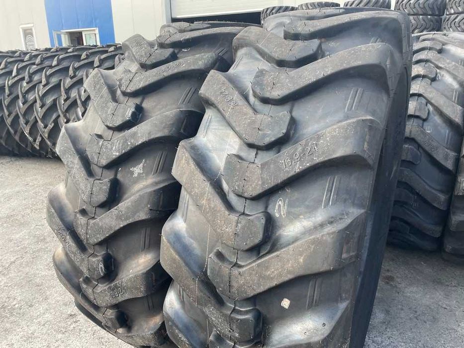 Anvelope noi industriale 16.9-24 cu 16pliuri livrare Cauciucuri buldo