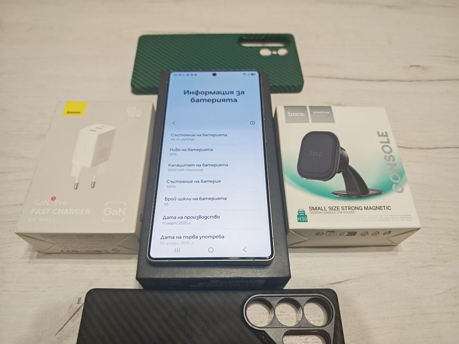 Samsung Galaxy S25 Ultra 512 GB Като нов Гаранция