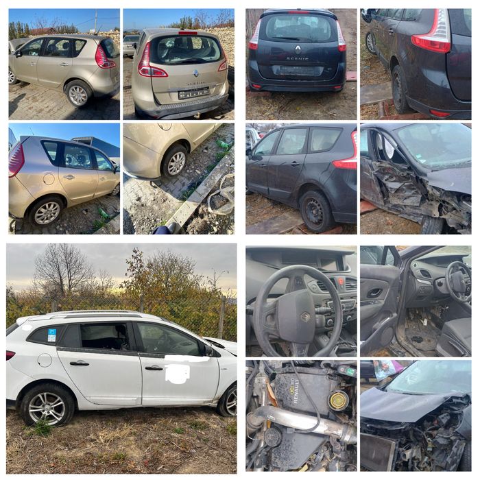 Dezmembrez renault megan 3 grand scenic 2011 opel astra H corsa D