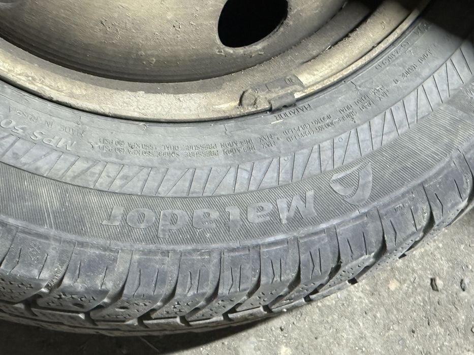 185/75/16c 2шт с дисками на газель