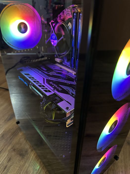 Бюджетен Геймърски компютър i5/ RX 580 / 16GB RAM / SSD