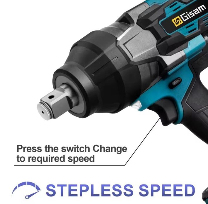 Гайковерт GISAM 3100Nm, захващане 3/4'.