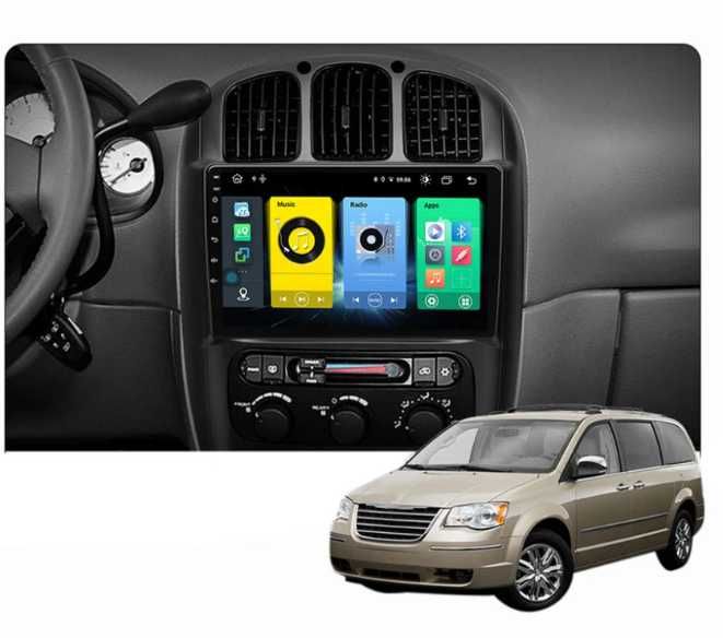9-инчова мултимедия за Dodge Caravan (2006–2012) + Подарък камера