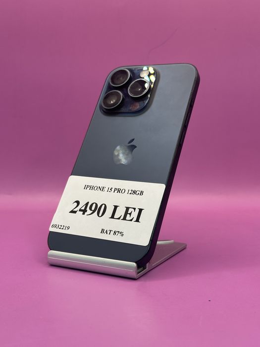 Iphone 15 Pro 128Gb 87%•Amanet Matei Crangasi•69322