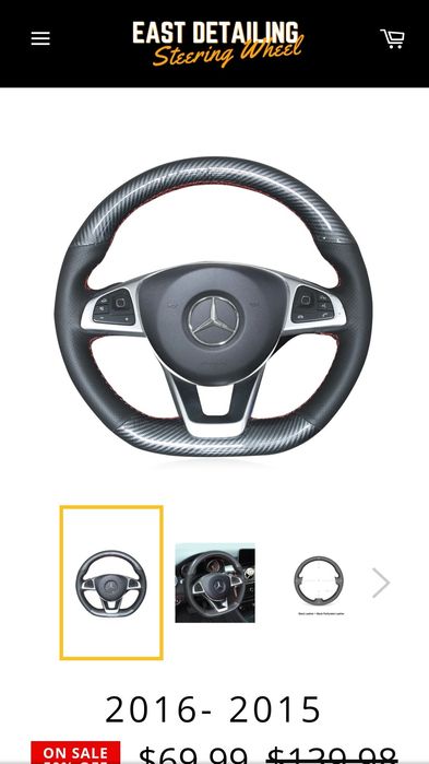 Husă volan Mercedes E Class W213