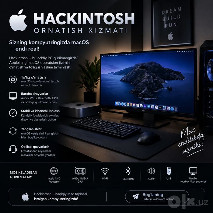 Hackintosh o'rnatish xizamti