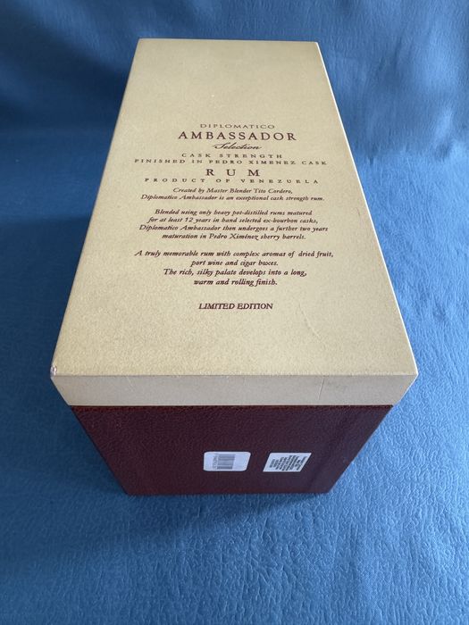 Кутия от Ром Дипломатико Амбасадор , Diplomatico Ambassador