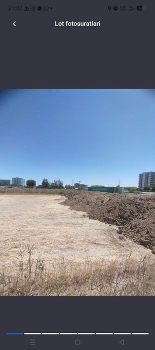 Shovot kanali boʻyida. Yer sotiladi