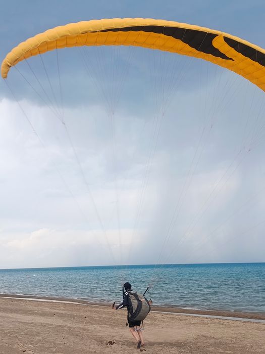 Параплан в комплекте!
