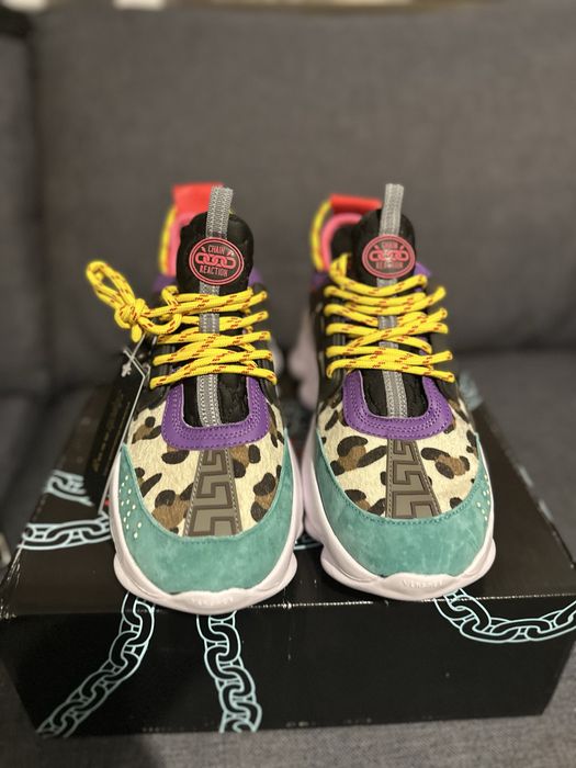 Versace Chain Reaction Calitate Premium Fullbox Marimea 42