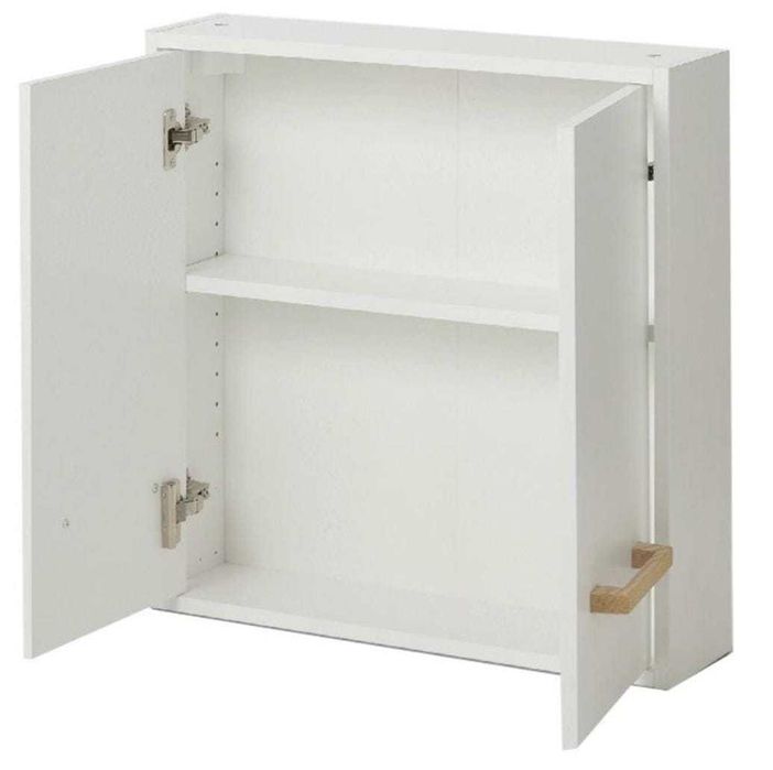 Dulap suspendat baie 60x15x60 cm – PAL alb