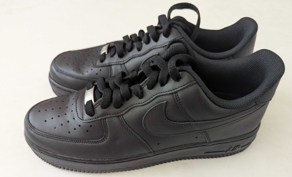 Nike Air Force 1 '07 Low мъжки черни маратонки 2 модела размер 42.5 от Сащ