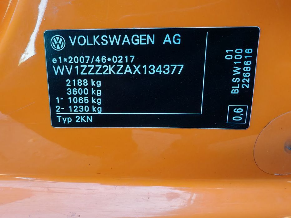 VW Caddy 1.9 tdi 105 hp