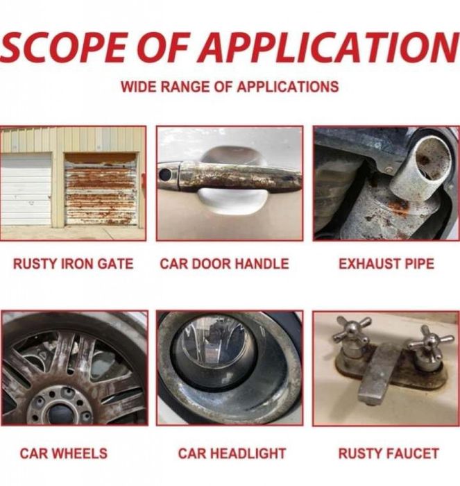 Боя Отстранява ръжда + четка