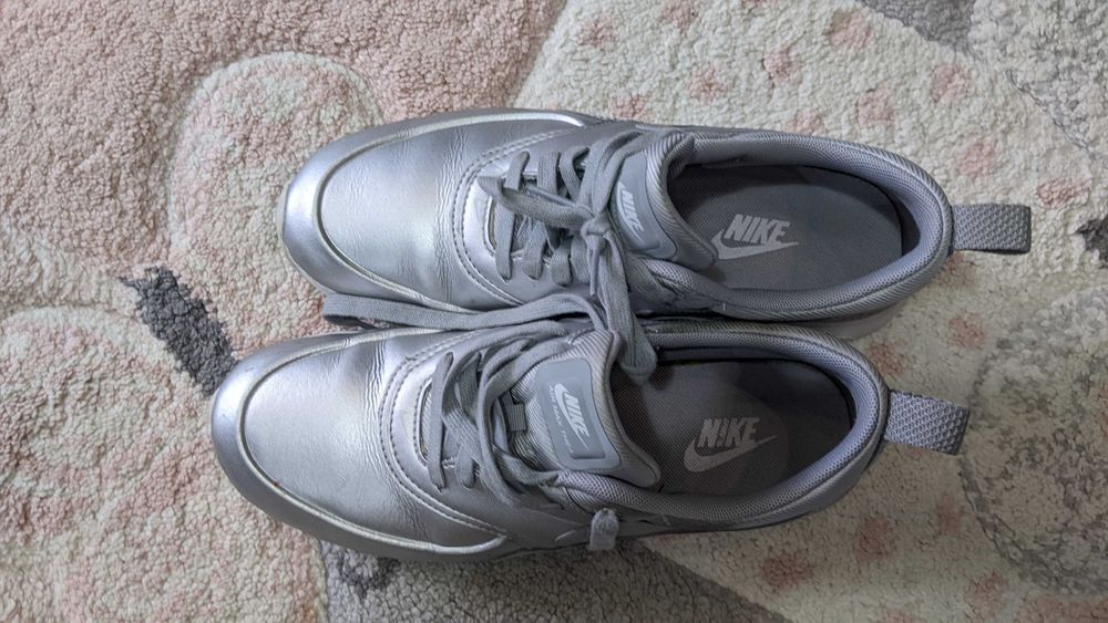 38 Номер Маратонки NIKE AIR MAX THEA Silver Найк Еър Макс