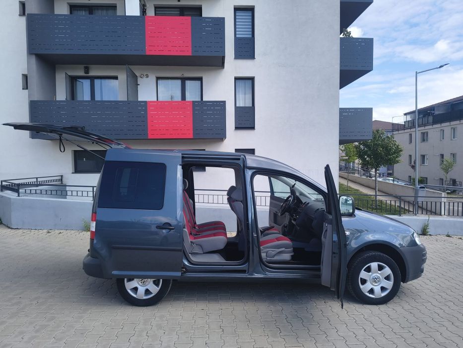 Volkswagen Caddy Life.  1.9 TDI 7 locuri în acte    Fara schimburi!!as