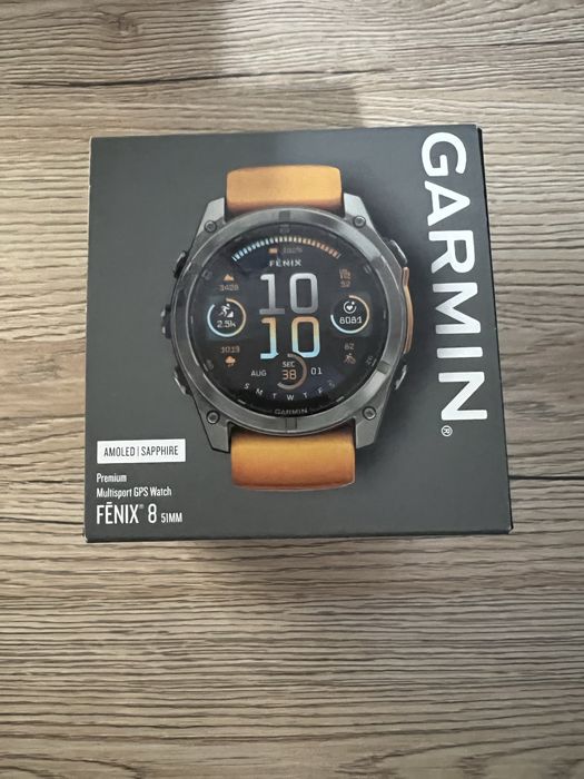 Часы Garmin Fenix 8 amoled sapphire 51mm
