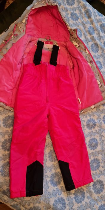 Тёплый костюм на девочку 110 см