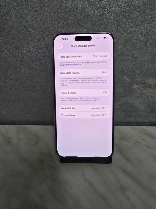 Iphone 15 Pro Max 1Tb White  89% Bmg Amanet 101825