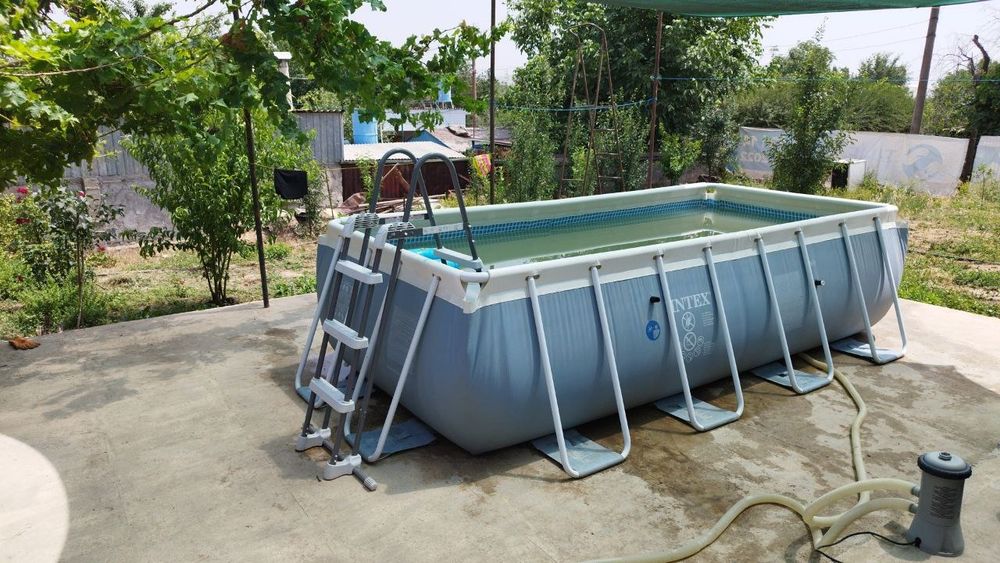 Каркасный бассейн интекс