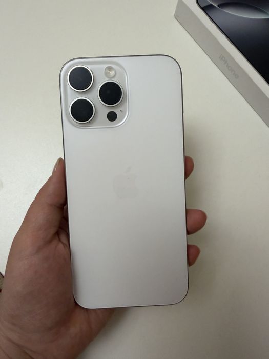 Iphone 16 Pro Max 256. 100% аккумулятор