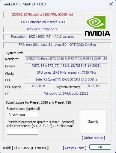 Placa video Gaming MSI RTX 2080 Super 8Gb DDR6 256 bit