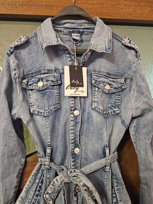 Дамска дънкова рокля