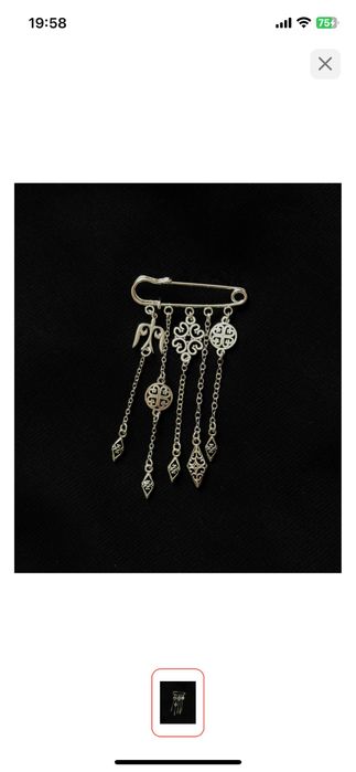 Серьги национальные