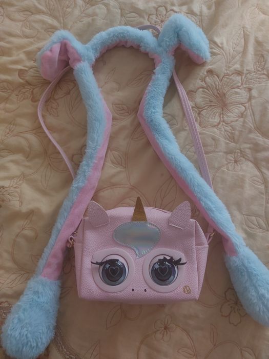 Geanta cu ochi noriel și urechiușe