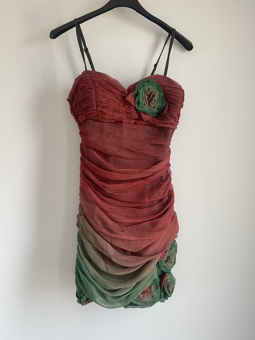 Rochie matase scurta