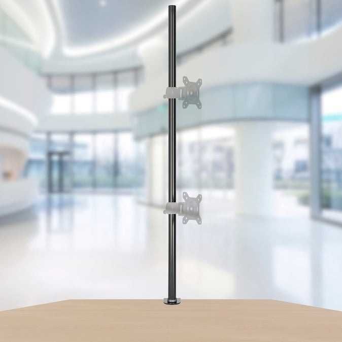 Duronic Вертикална Стойка за 2 мониторa двойна 1000мм (комплект)