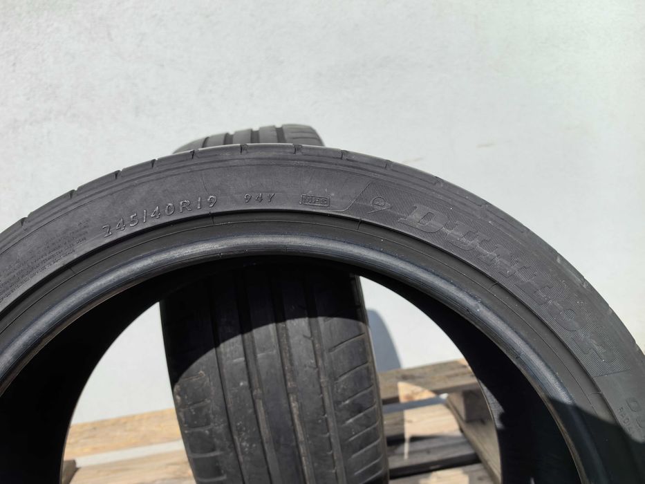 245/40/19 Дънлоп ДОТ 2017 г - РЪН ФЛАТ