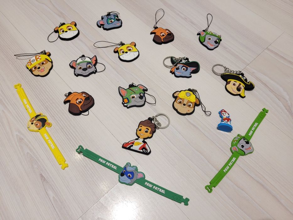 Brățări și brelocuri cu paw patrol