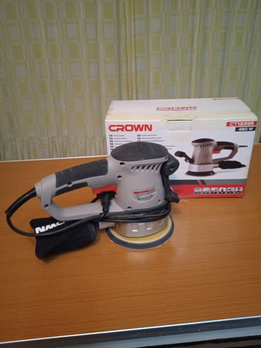 Эксцентриковая шлифмашина Crown