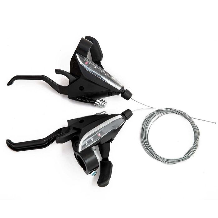 Комбинирани палцови команди със спирачки SAIGUAN KD-65 3/7 - Комплект