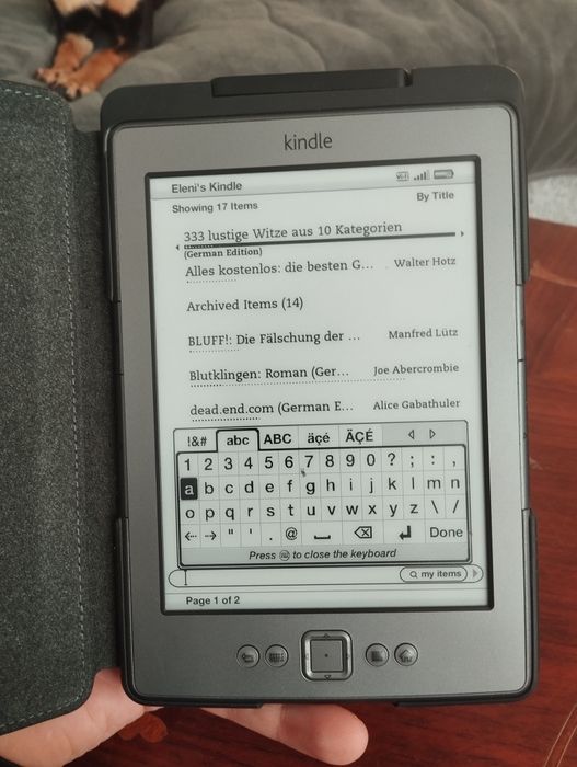 Tolino vision 4 и kindle 4